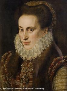 Lady - possibly Lady Elizabeth Fitzgerald (1528?-1589), 'Fair Geraldine', wife of Edward Clinton