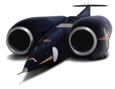 Thrust SSC Land Speed Record Car